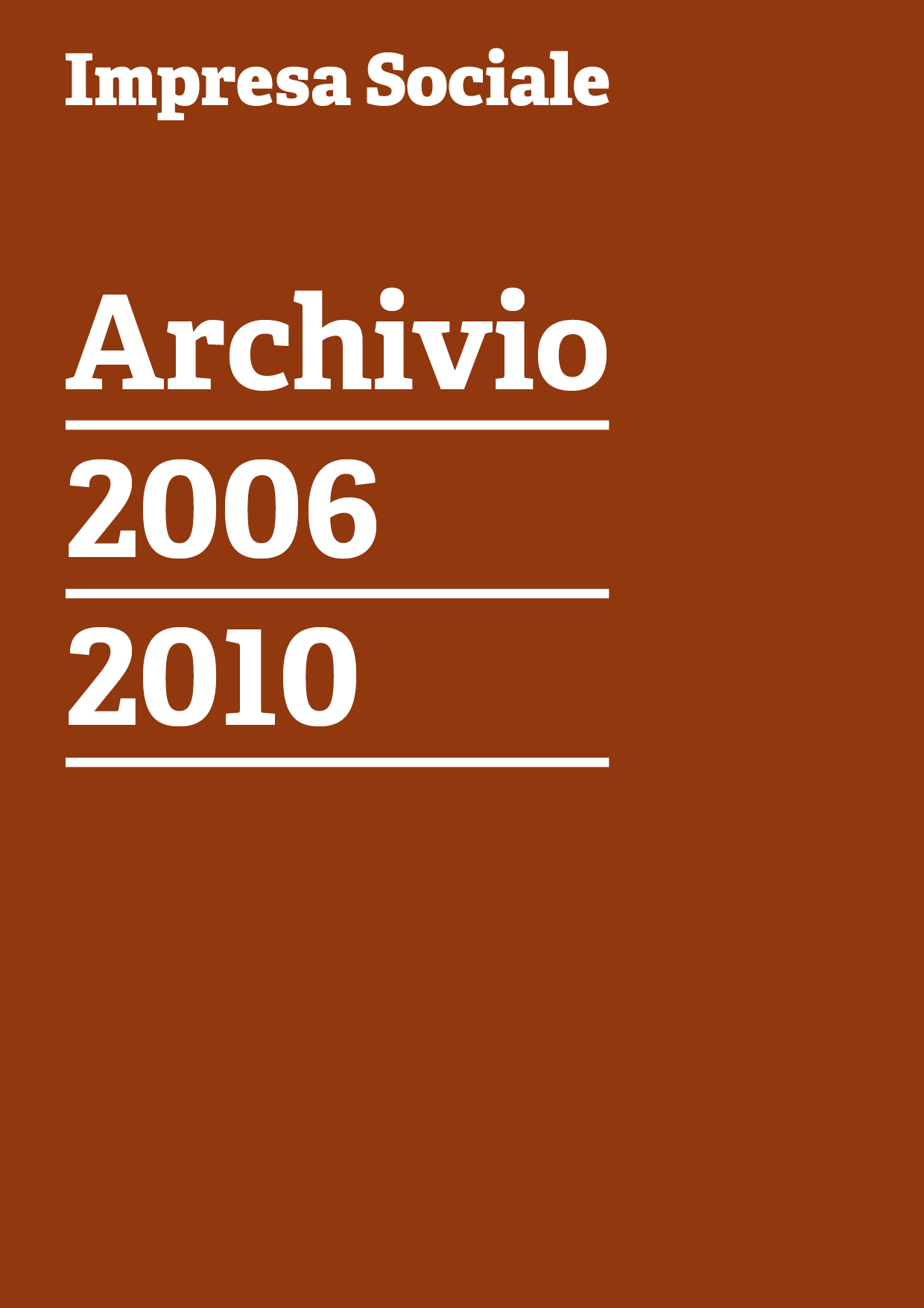 Rivista-Impresa-Sociale-Archivio-2006-2010